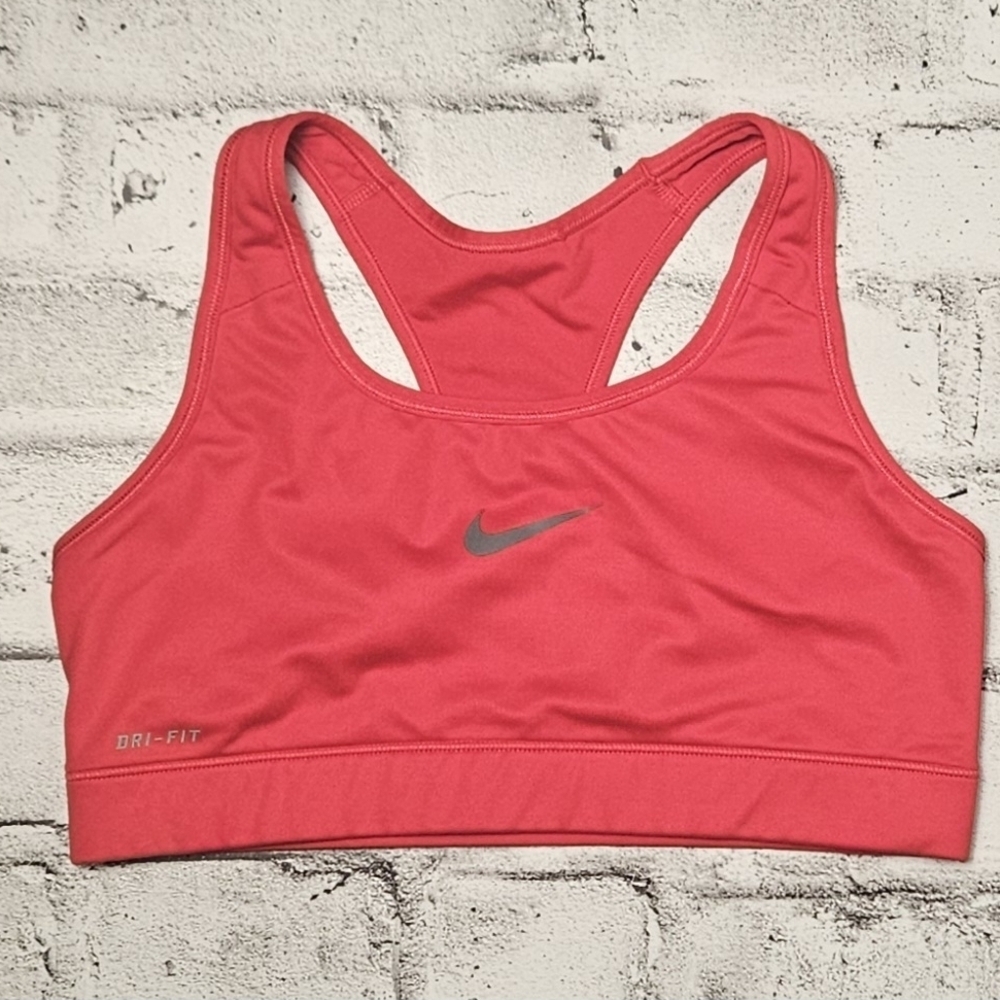 Nike Dri-FIT Pink Sports Bra Women’s Small Racerback Athletic